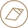 A4 Ready Shape 1-Pocket Folders - Matt Lamination 2 Icon