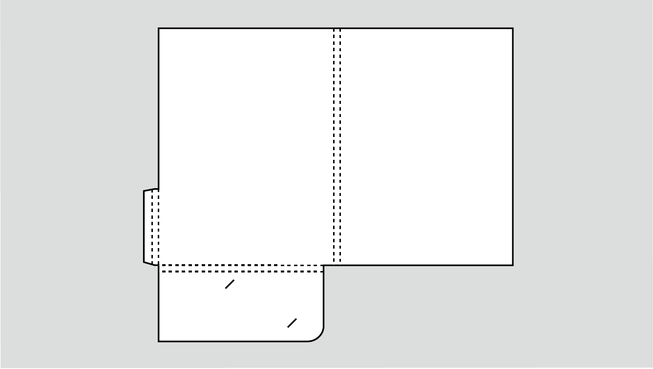 1 Pocket + Spine + Slit 6 Image