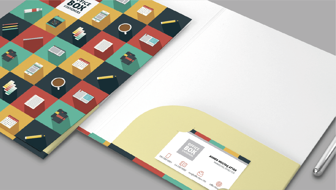 1 Pocket + Spine + Slit 3 Image