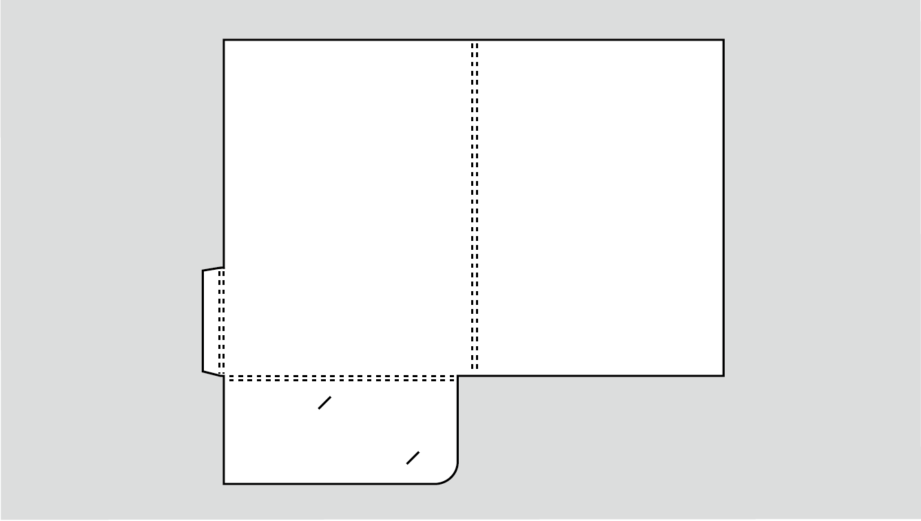 1 Pocket + Spine + Slit 6 Image