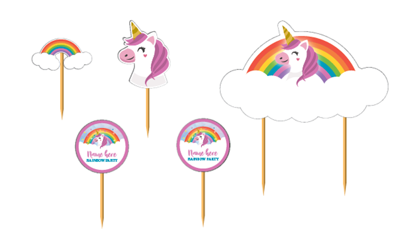Cake / Cupcake Toppers Order - Carousel Controll 01 Image 
