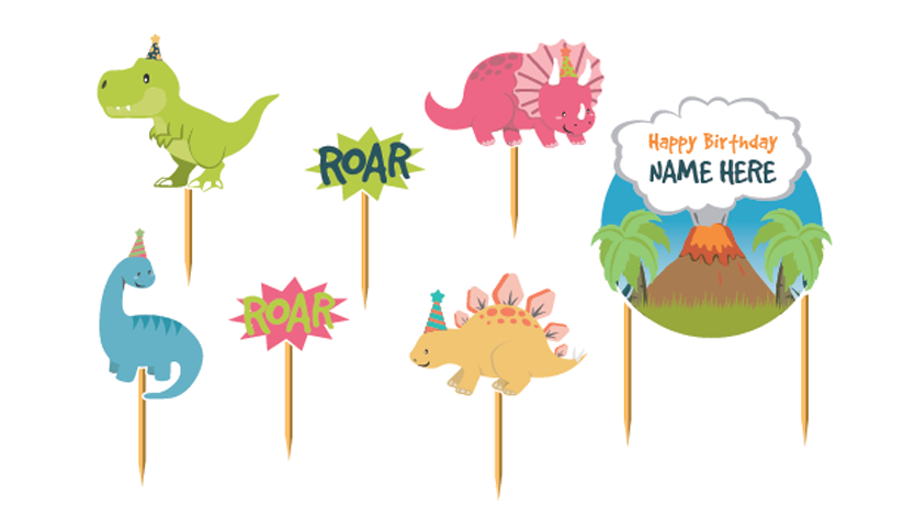Cake / Cupcake Toppers Order - Carousel Controll 01 Image 