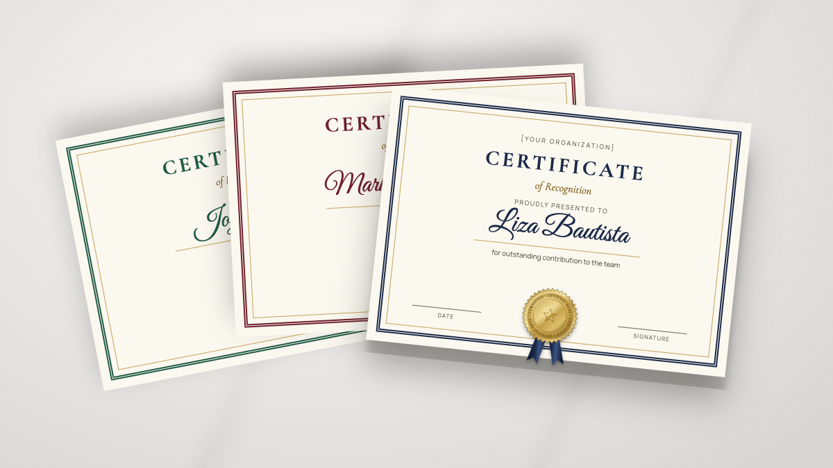 Express Certificates - 3.2 Image