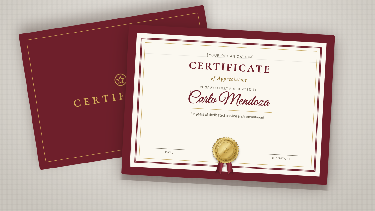 Express Certificates - 2.2 Image