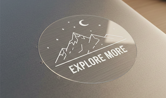 Clear PVC Stickers Order - Carousel 01 Image 